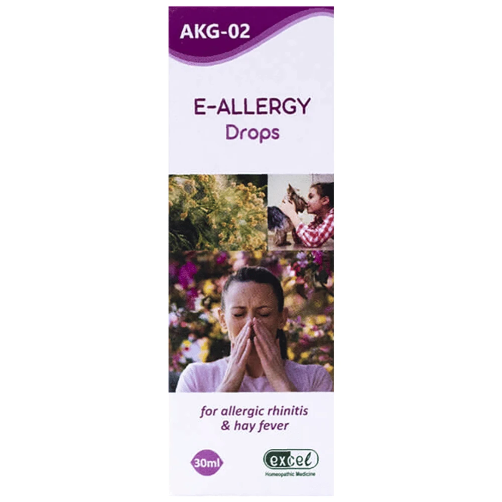 Excel AKG 02 E-Allergy Drop bottle of 30 ml Drop