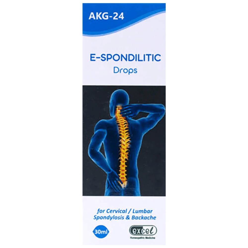 Excel AKG 24 E-Spondilitic Drop bottle of 30 ml Drop Excel AKG 24 E-Spondilitic Drop bottle of 30 ml Drop