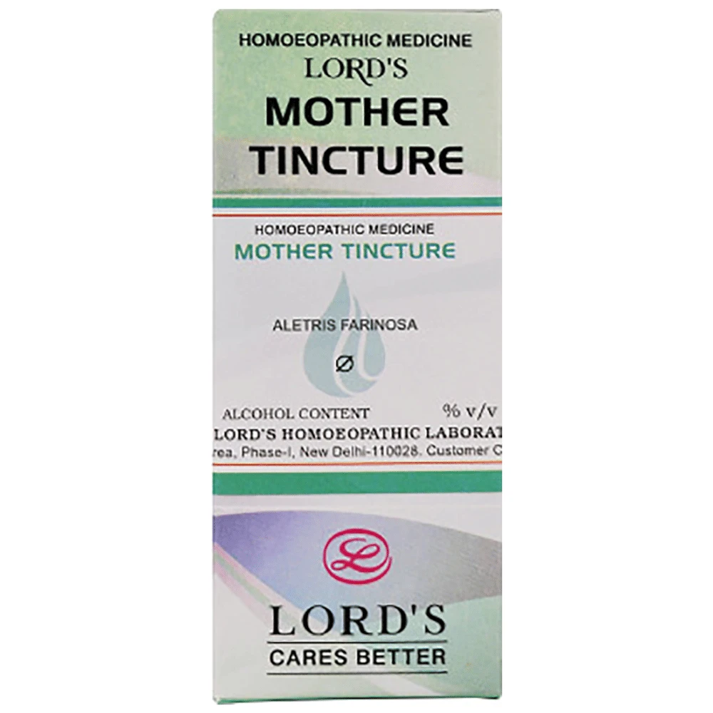 Lord's Aletris Farinosa Mother Tincture Q bottle of 30 ml Mother Tincture