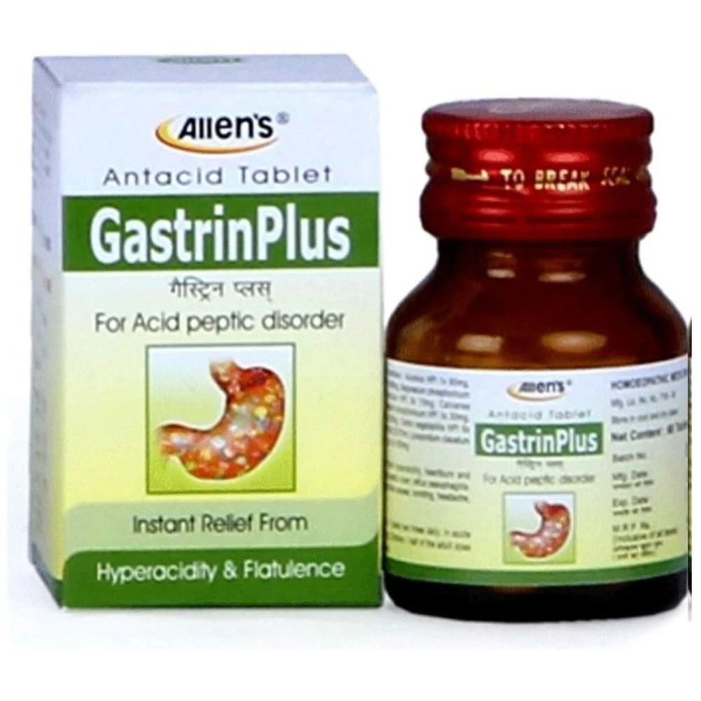 Allen's Gastrinplus Tablet bottle of 60 tablets