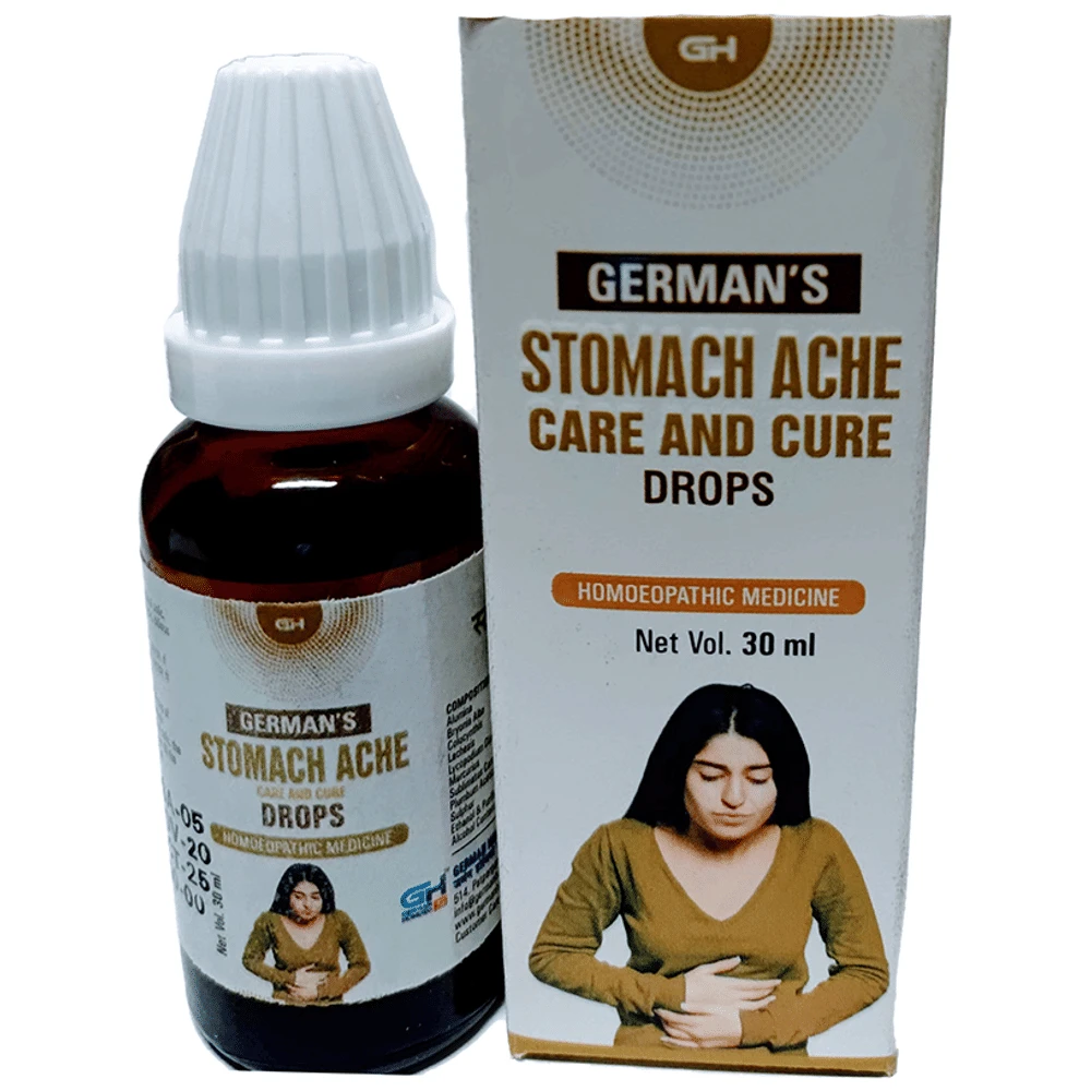 German's Stomach Ache Care and Cure Drop bottle of 30 ml Drop