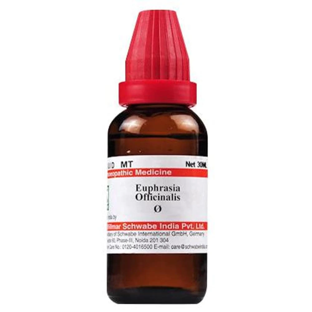 Dr Willmar Schwabe India Euphrasia Officinalis Mother Tincture Q bottle of 30 ml Mother Tincture