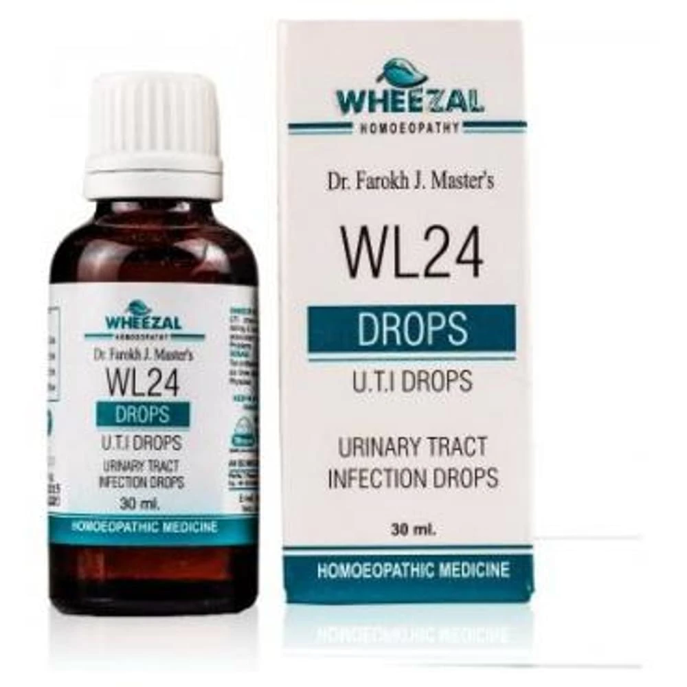 Wheezal WL24 U.T.I. Drop bottle of 30 ml Drop
