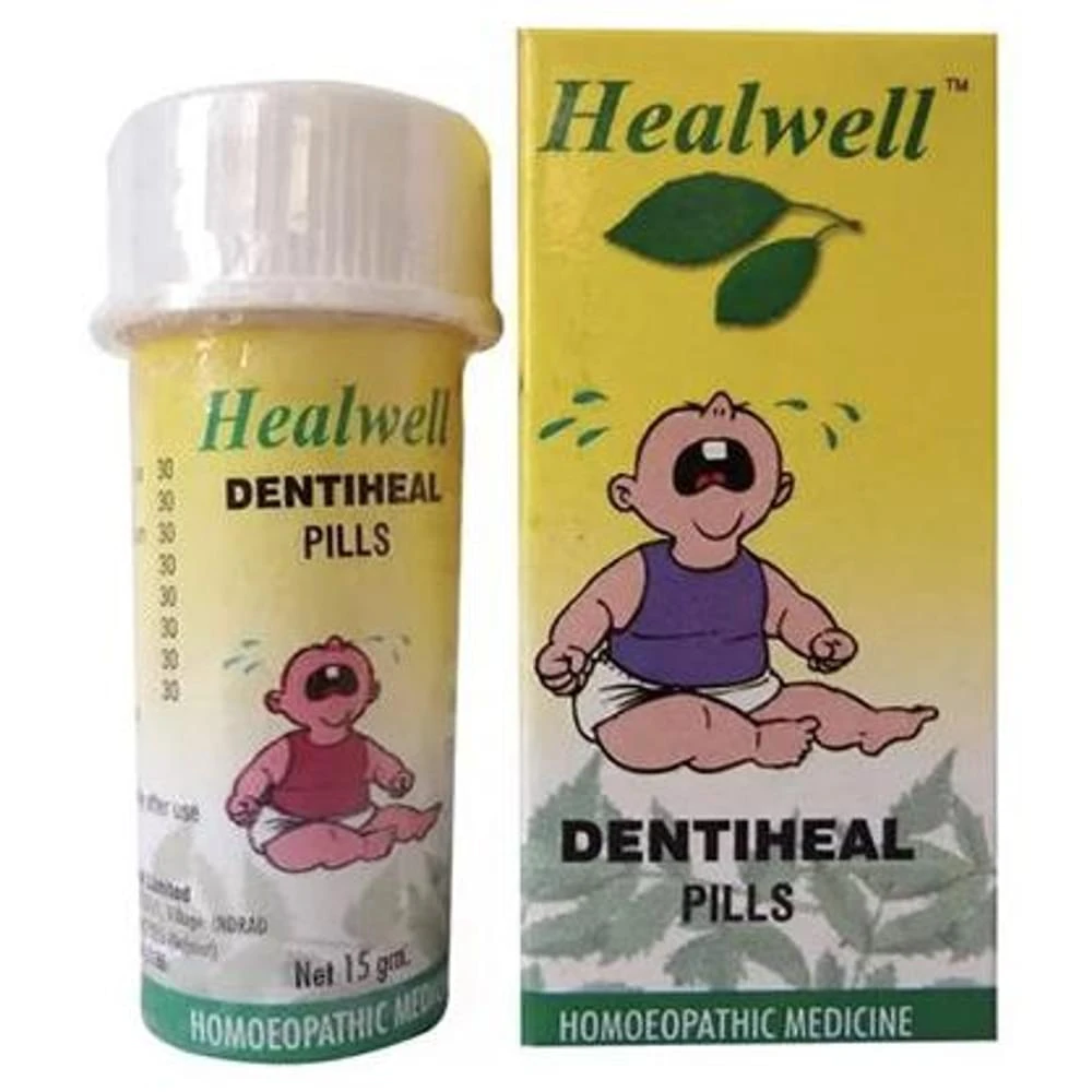 Healwell Dentiheal Pills bottle of 15 gm Tablet