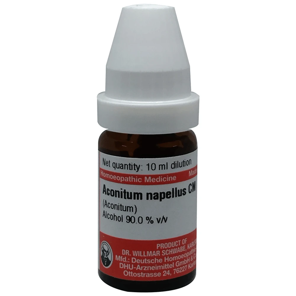 Dr Willmar Schwabe Germany Aconitum Napellus (Aconitum) Dilution CM bottle of 10 ml Dilution