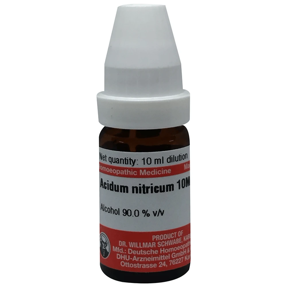 Dr Willmar Schwabe Germany Acidum Nitricum Dilution 10M bottle of 10 ml Dilution