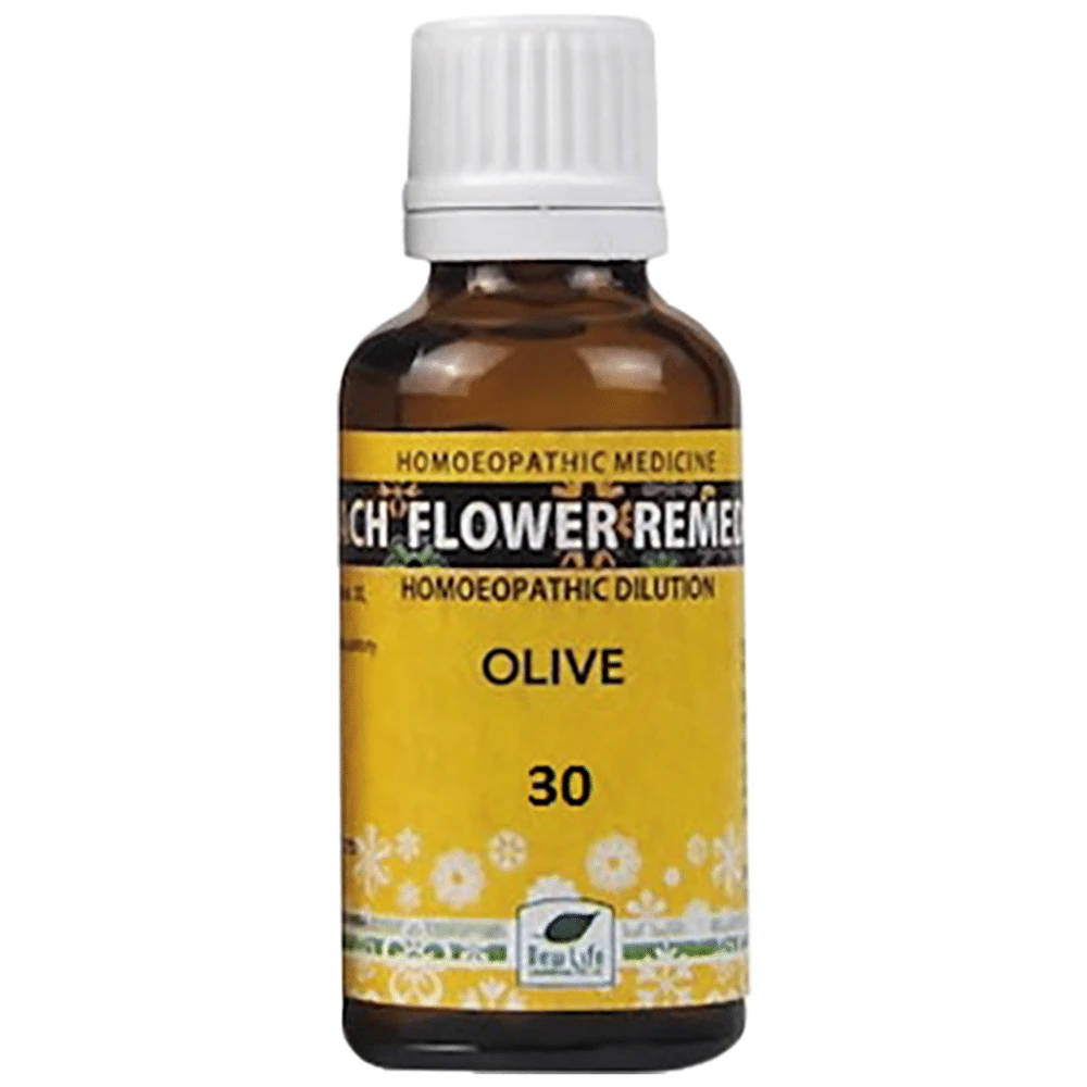New Life Bach Flower Olive 30 bottle of 100 ml Dilution