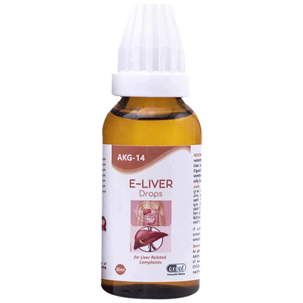Excel AKG 14 E-Liver Drop bottle of 30 ml Drop