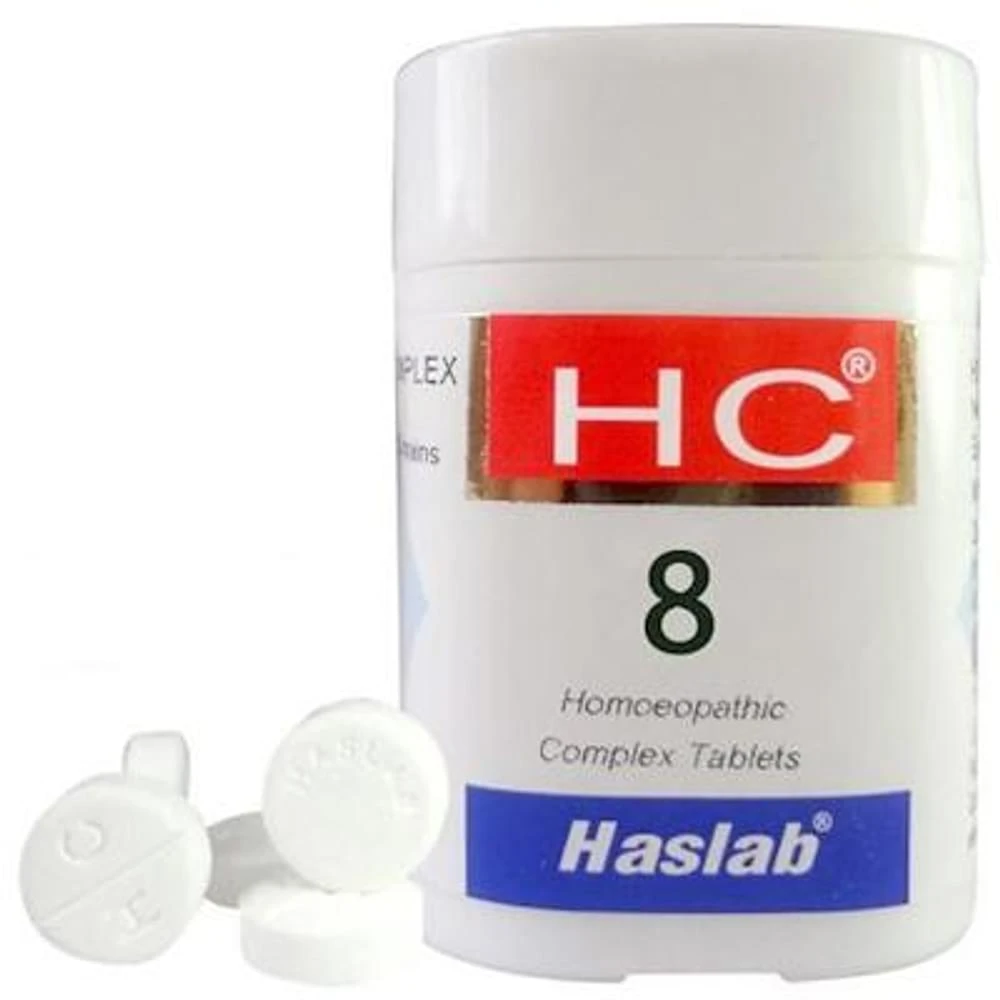 Haslab HC 8 Cactus Complex Tablet bottle of 20 gm Tablet