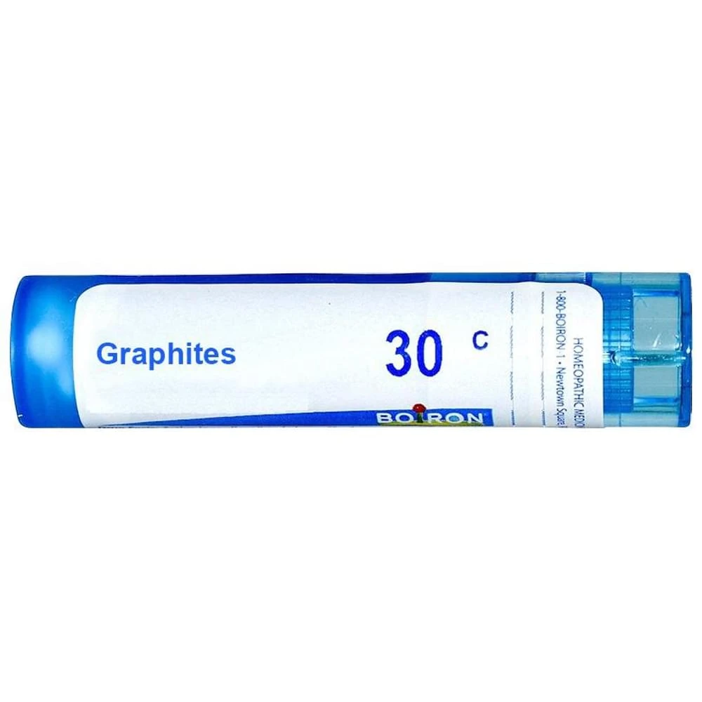 Boiron Graphites Pellets 30C bottle of 80 pellets
