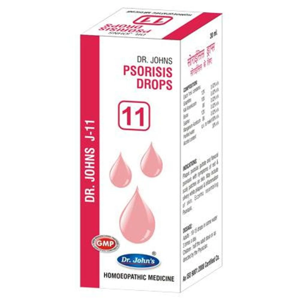 Dr. Johns J-11 Psorisis Drop bottle of 30 ml Drop