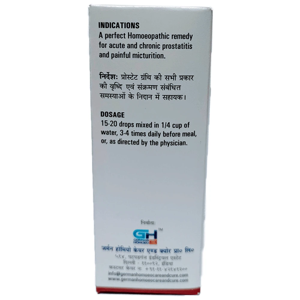 German's Prosta Care and Cure Drop bottle of 30 ml Drop