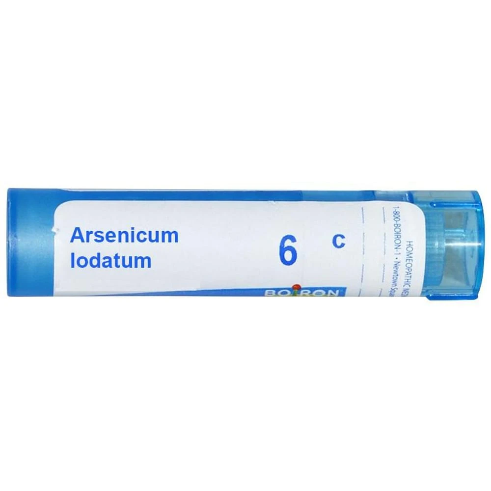 Boiron Arsenicum Iodatum Multi Dose Approx 80 Pellets 6 CH bottle of 4 gm Pellets