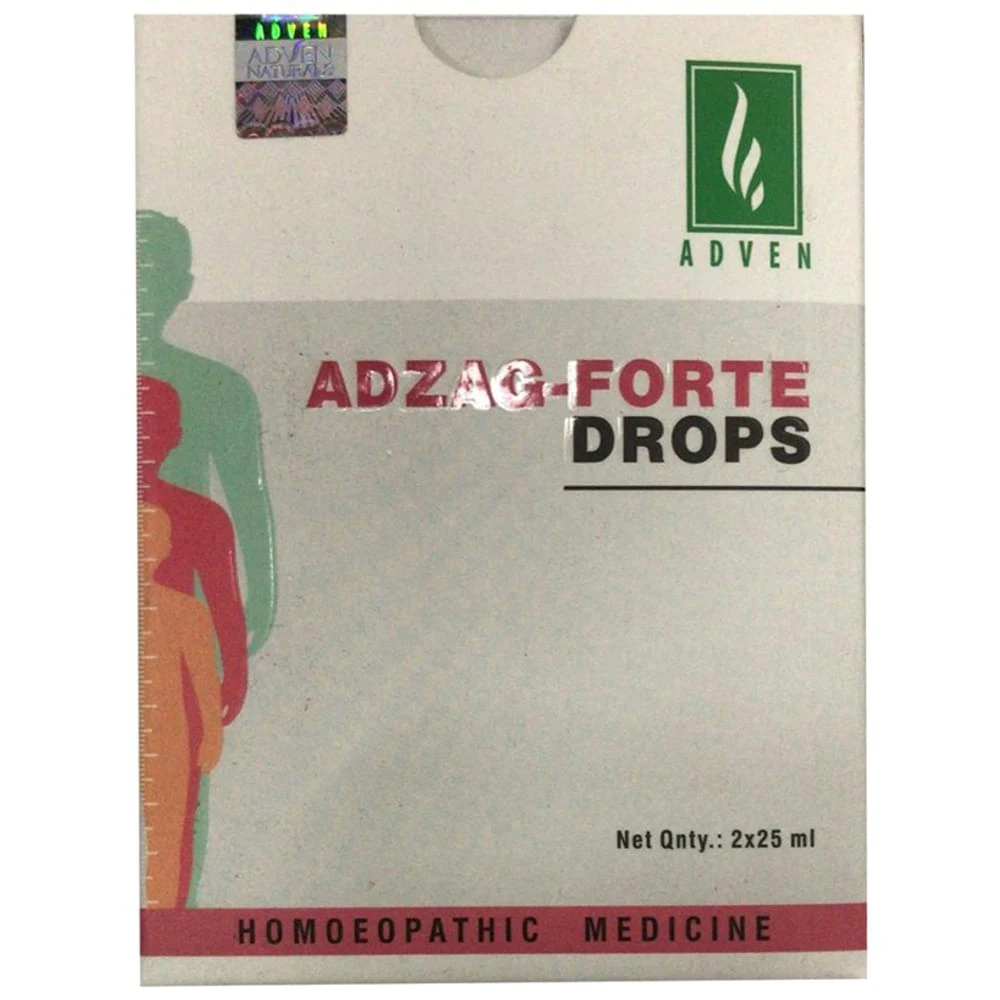 Adven Adzag-Forte Drop (25ml Each) box of 2 bottles
