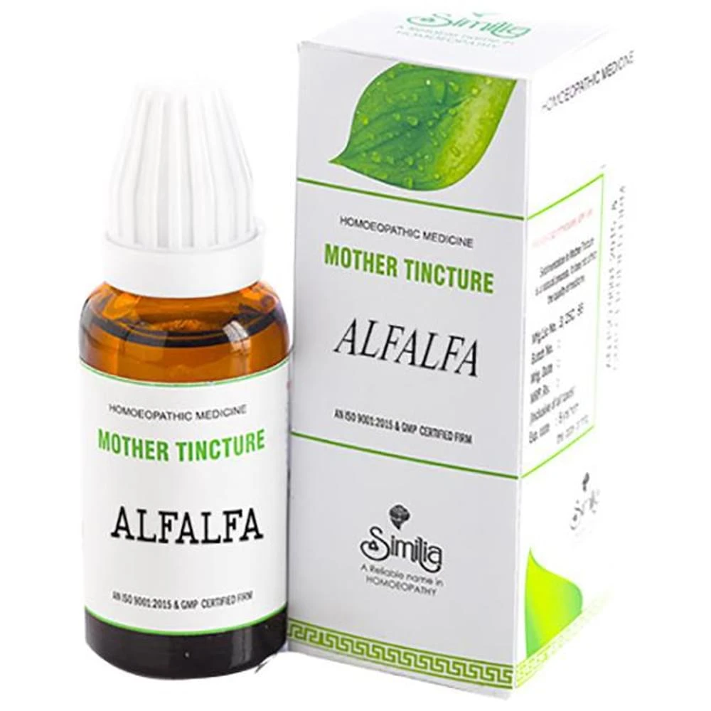 Similia Alfalfa Mother Tincture Q bottle of 30 ml Mother Tincture