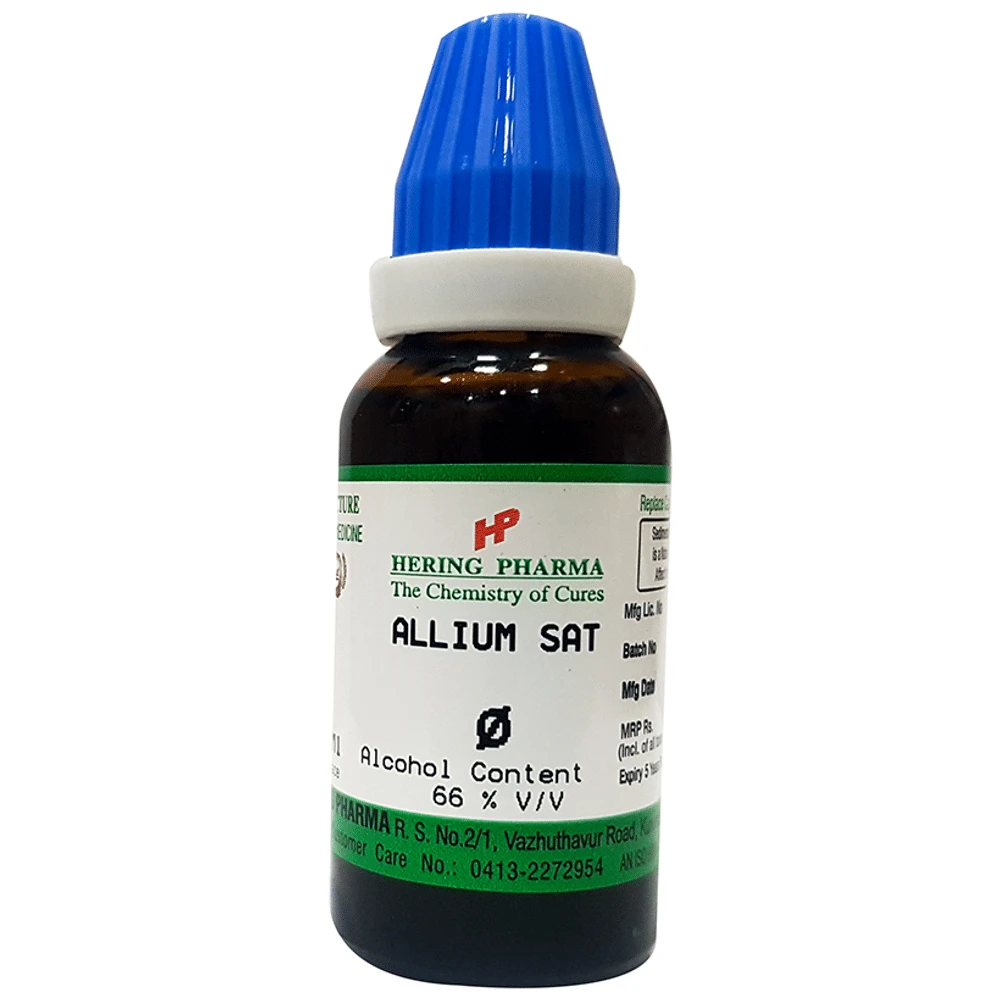 Hering Pharma Allium Sat Mother Tincture Q bottle of 30 ml Mother Tincture
