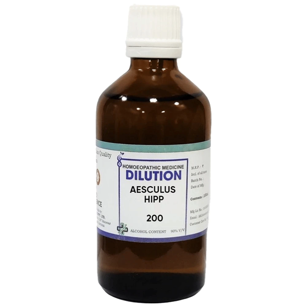 LDD Bioscience Aesculus Hipp Dilution 200 bottle of 30 ml Dilution