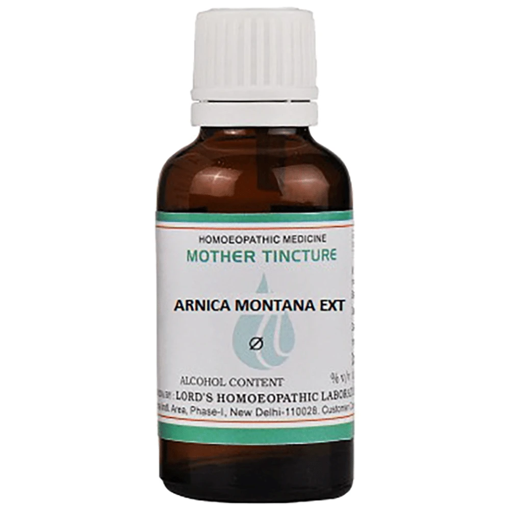 Lord's Arnica Montana Ext Mother Tincture Q bottle of 30 ml Mother Tincture