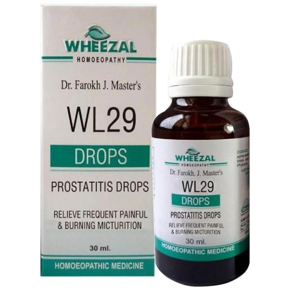 Wheezal WL29 Prostatitis Drop bottle of 30 ml Drop