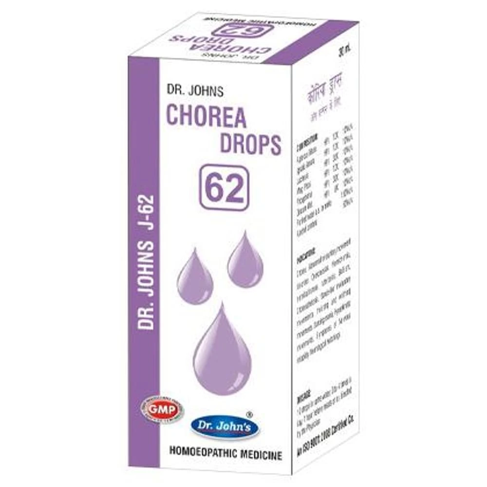 Dr. Johns J-62 Chorea Drop bottle of 30 ml Drop