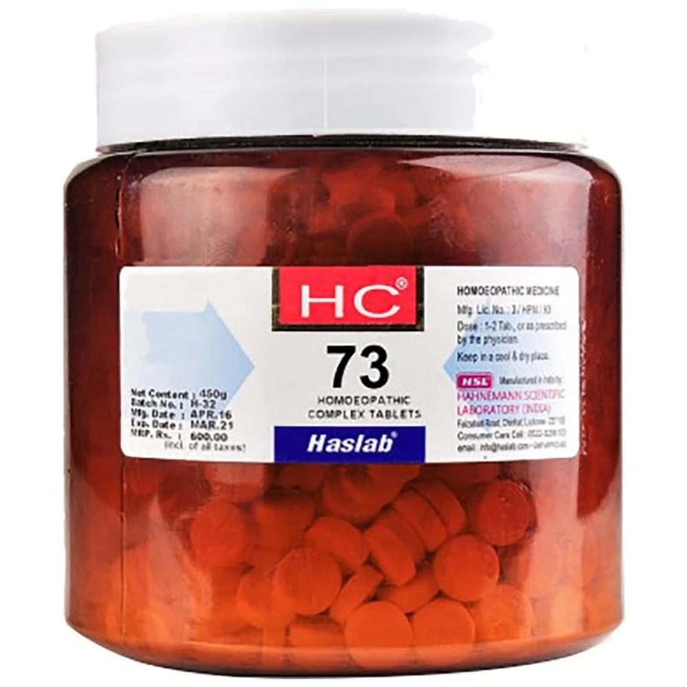 Haslab HC 73 Uranium Nitricum Complex Tablet bottle of 550 gm Tablet