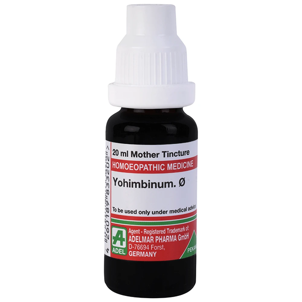 ADEL Yohimbinum. Mother Tincture Q bottle of 20 ml Mother Tincture
