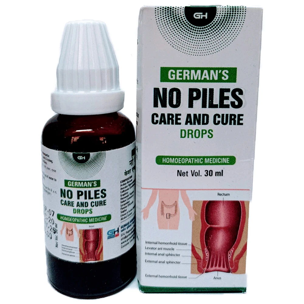 German's No Piles Care and Cure Drop bottle of 30 ml Drop