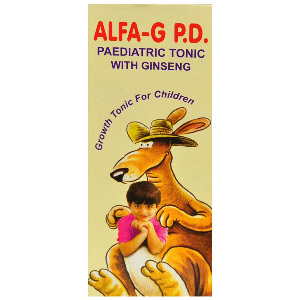 Ralson Remedies Alfa-G P.D. Paediatric Tonic With Ginseng bottle of 115 ml Tonic