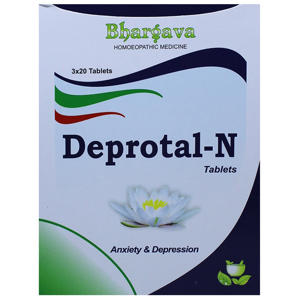 Bhargava Deprotal-N Tablet box of 60 tablets Bhargava Deprotal-N Tablet box of 60 tablets