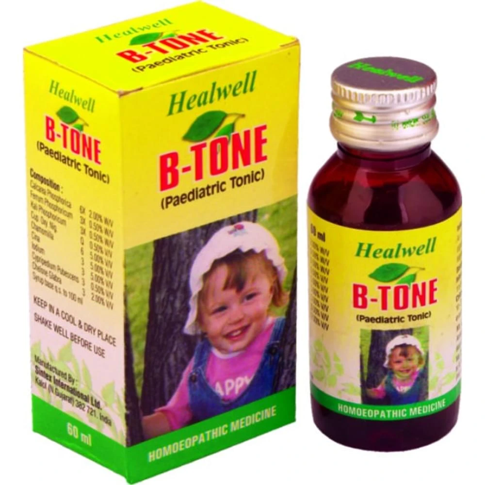 Healwell B-Tone Paediatric Drop bottle of 60 ml Drop Healwell B-Tone Paediatric Drop bottle of 60 ml Drop