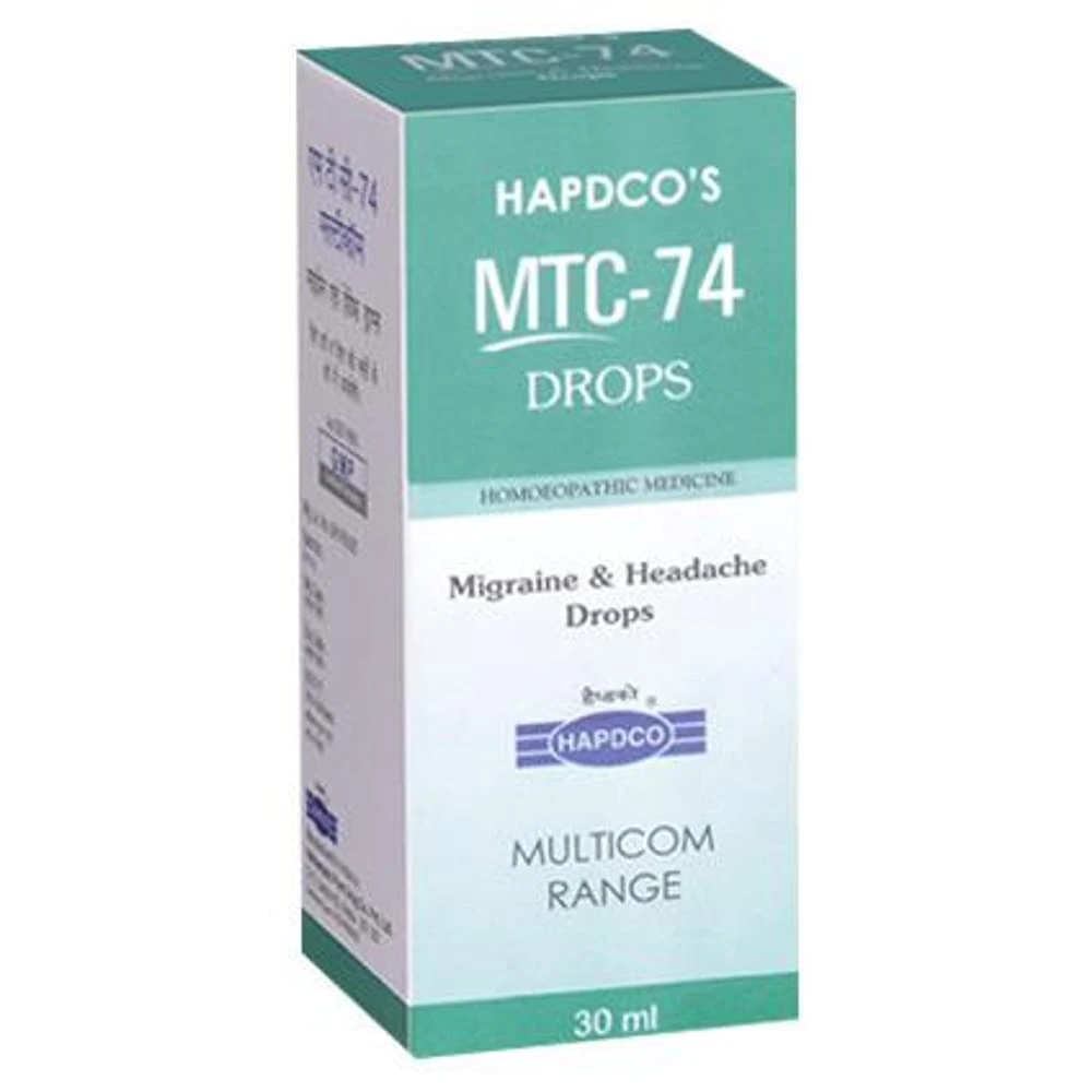 Hapdco MTC-74 Migraine & Headache Drop bottle of 30 ml Drop