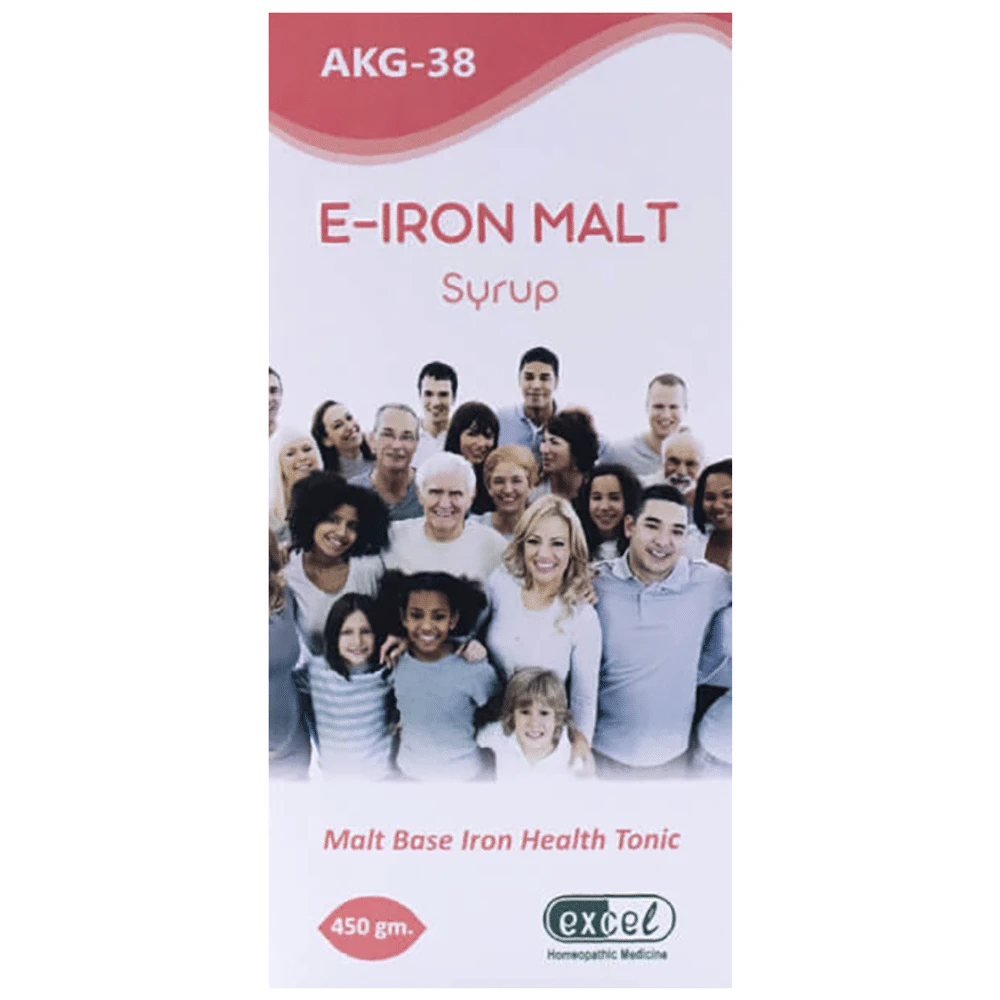 Excel AKG 38 E-Iron Malt Tonic jar of 450 gm Tonic