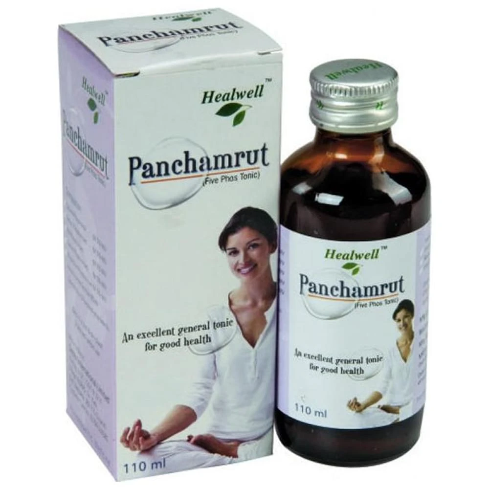 Healwell Panchamrut Tonic bottle of 200 ml Tonic
