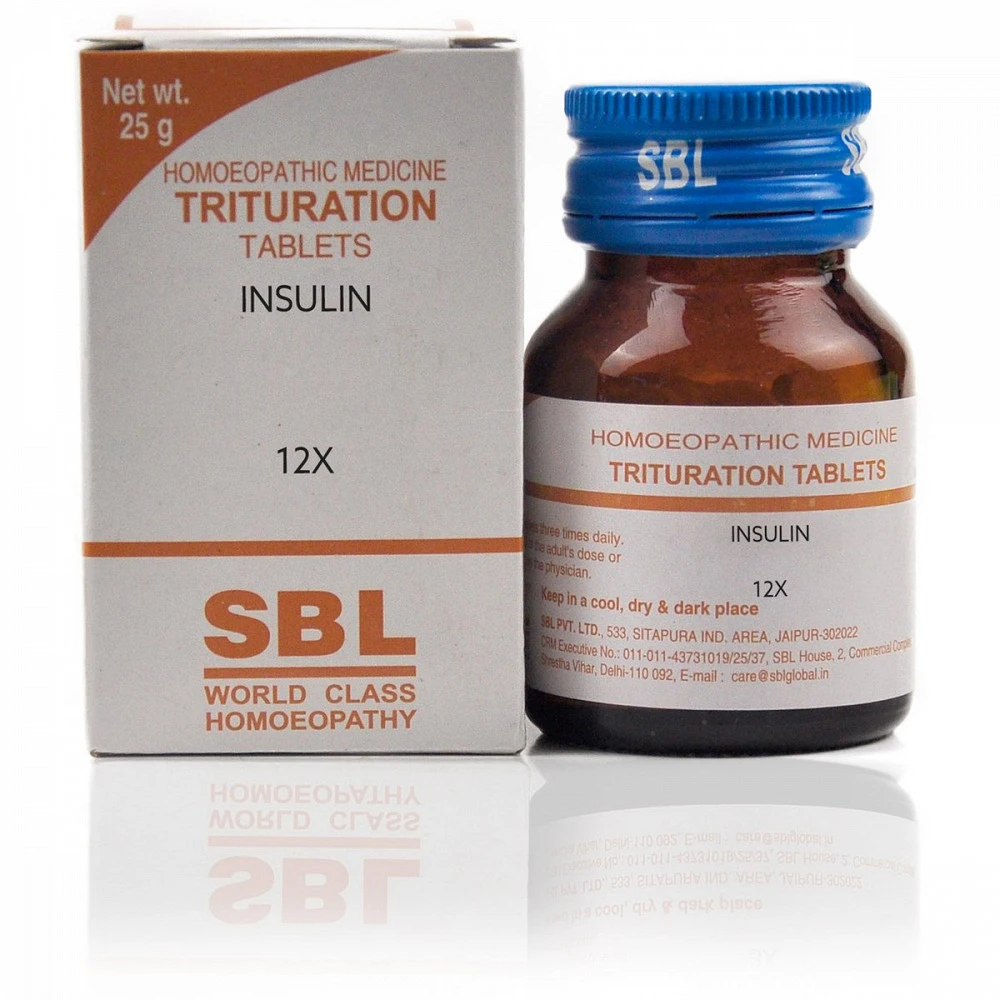 SBL Insulin 12X (25g)
