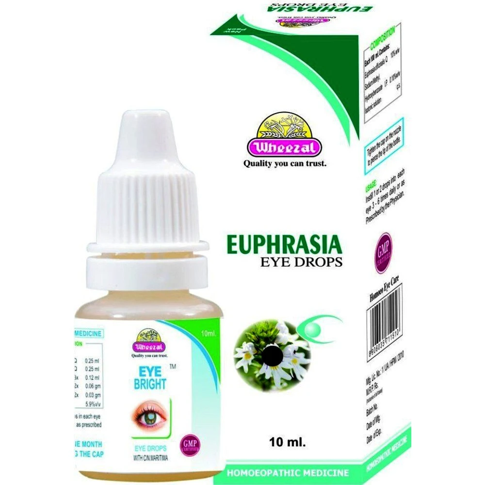 Wheezal Euphrasia Eye Drops (10ml) Wheezal Euphrasia Eye Drops (10ml)