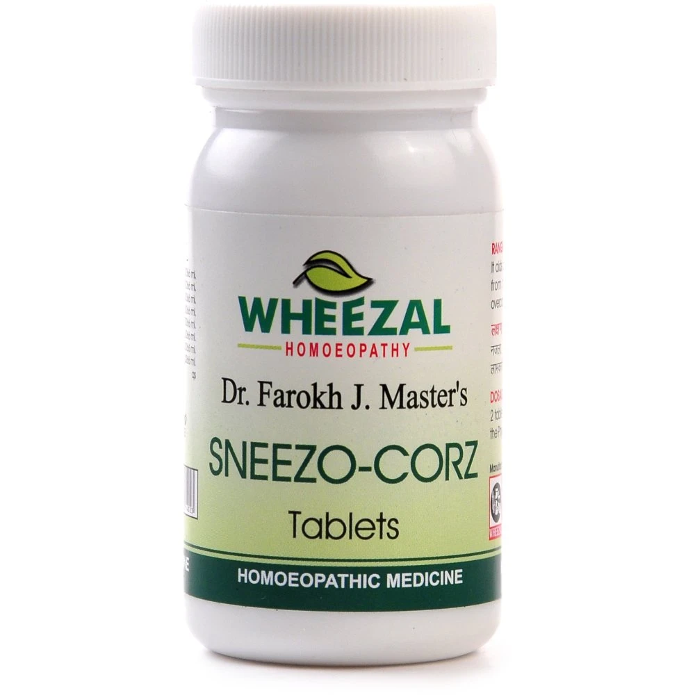 Wheezal Sneezo-Corz Tablets (75tab) Wheezal Sneezo-Corz Tablets (75tab)