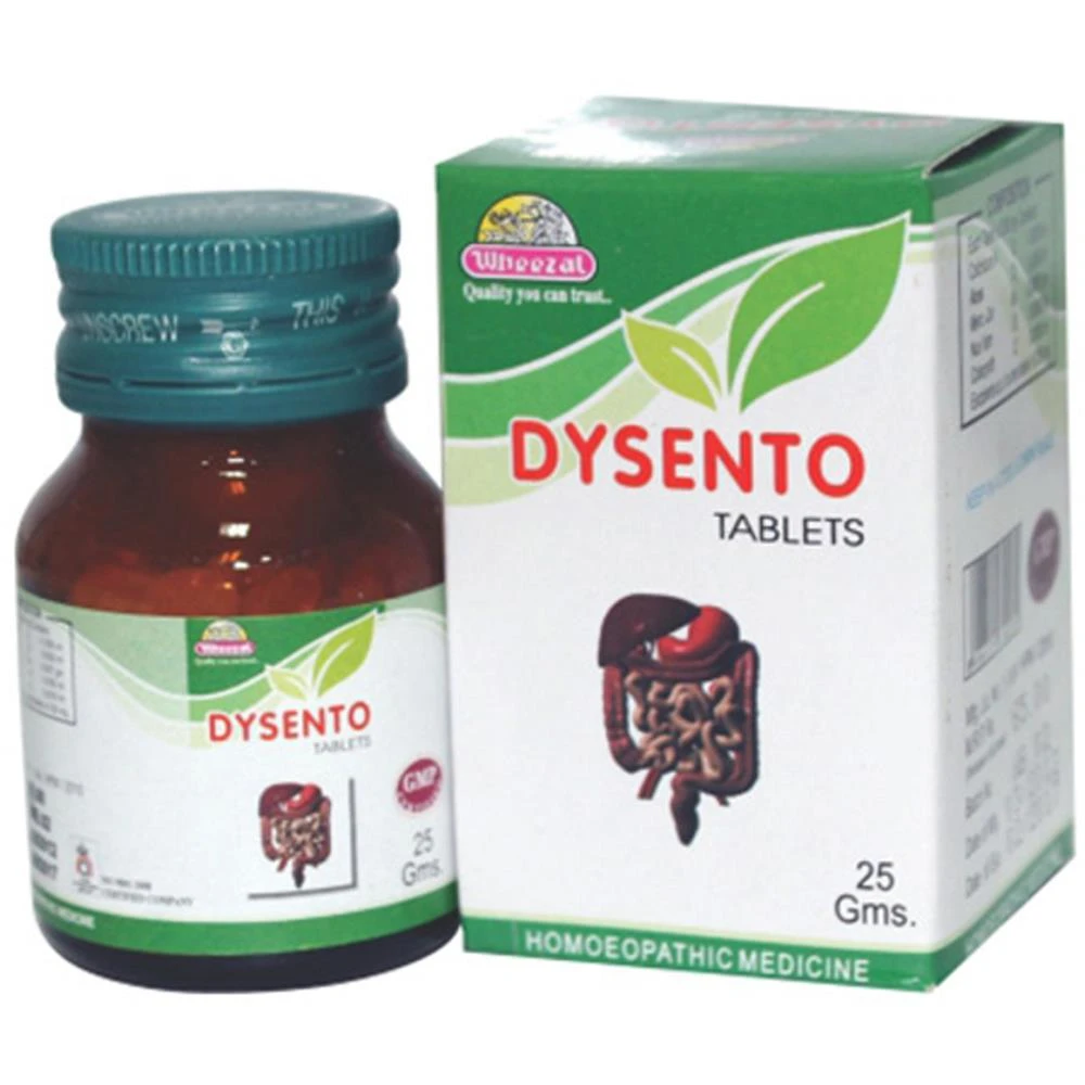Wheezal Dysento Tablets (25g) Wheezal Dysento Tablets (25g)