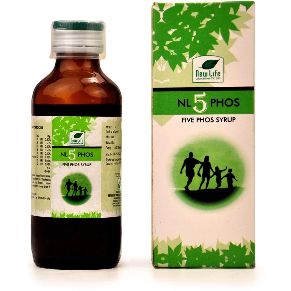 New Life 5 Phos Syrup (100ml) New Life 5 Phos Syrup (100ml)