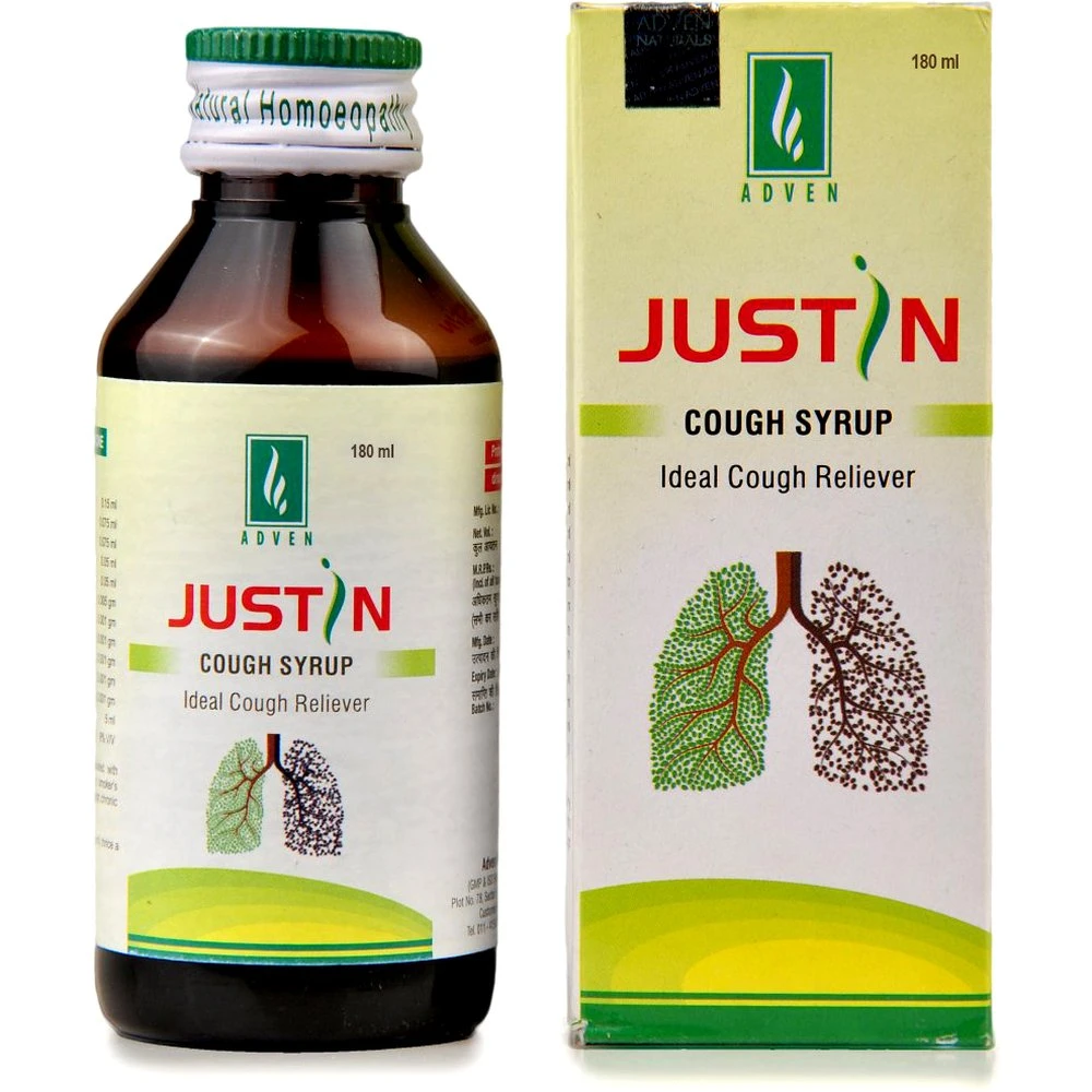 Adven Justin Cough Syrup (180ml) Adven Justin Cough Syrup (180ml)