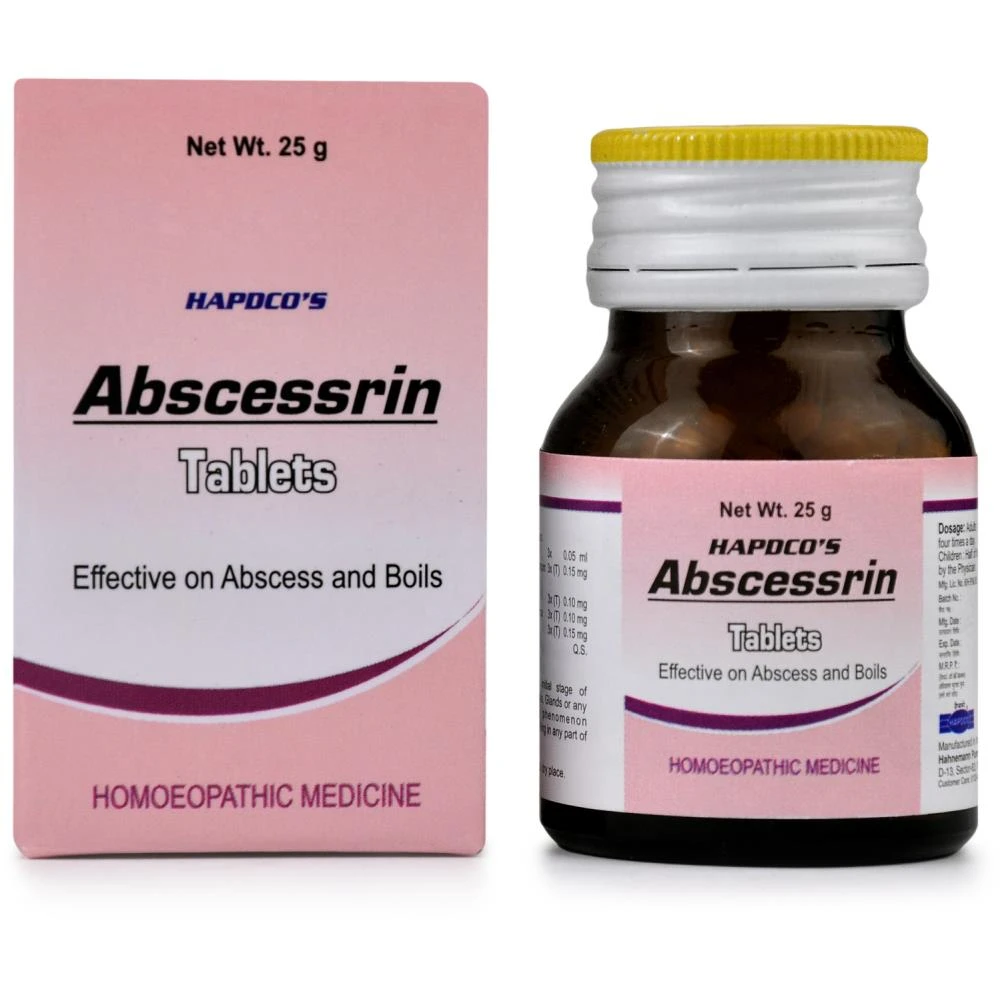 Hapdco Abscessrin Tablets (25g) Hapdco Abscessrin Tablets (25g)