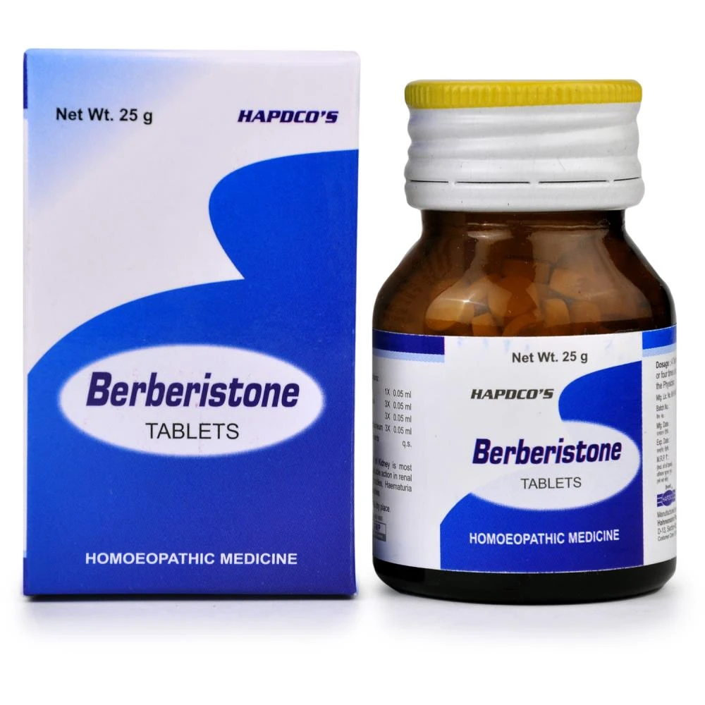 Hapdco Berberistone Tablets (25g) Hapdco Berberistone Tablets (25g)