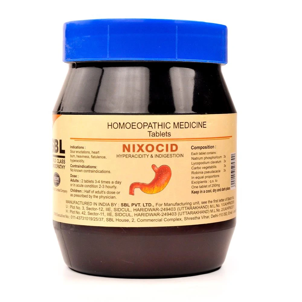 SBL Nixocid Tabs (450g) SBL Nixocid Tabs (450g)