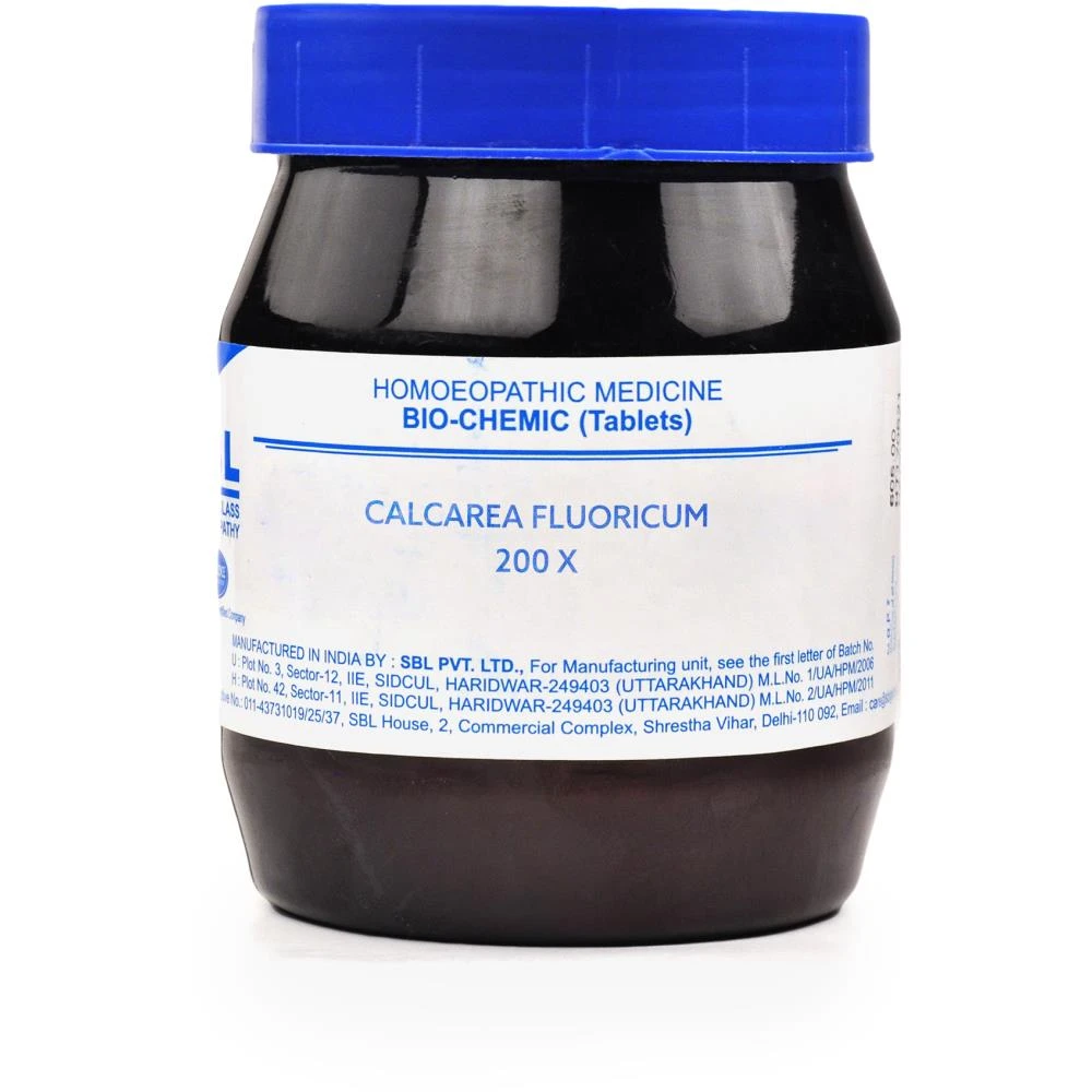 SBL Calcarea Fluoricum 200X (450g) SBL Calcarea Fluoricum 200X (450g)