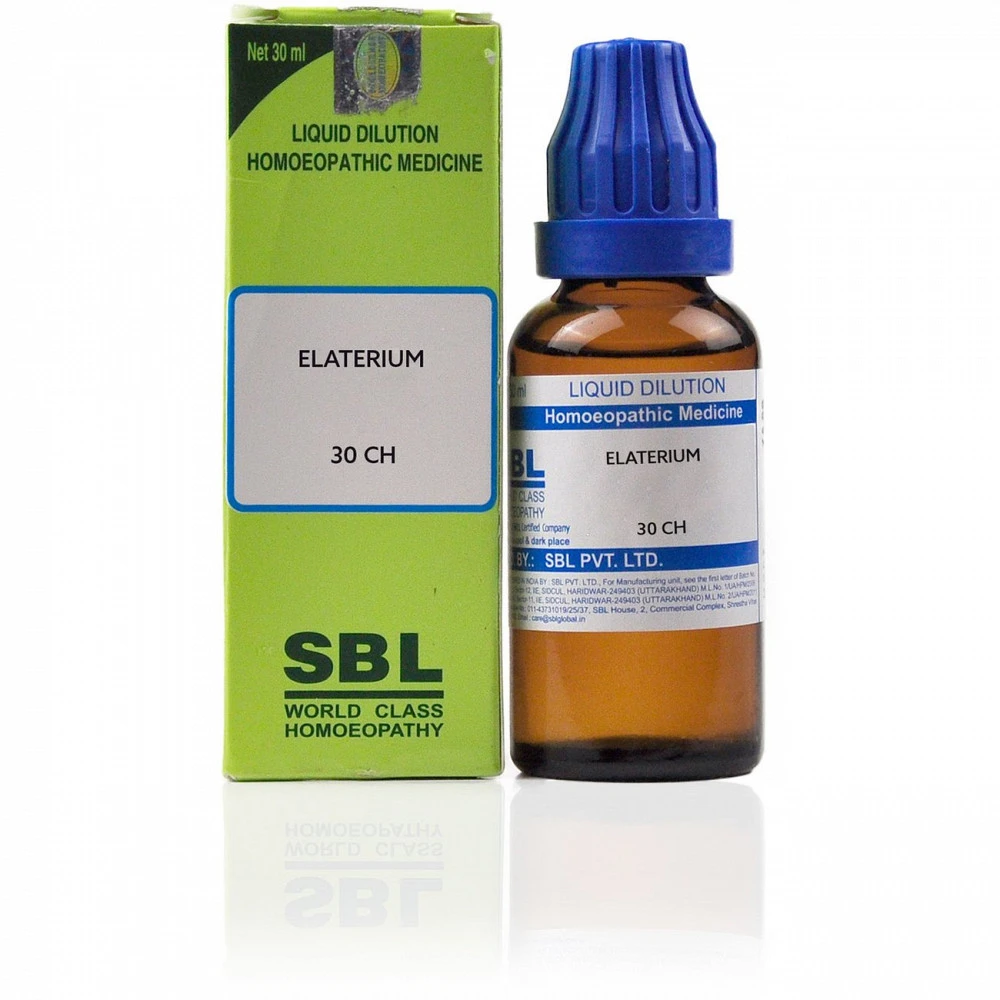 SBL Elaterium 30 CH (30ml) SBL Elaterium 30 CH (30ml)