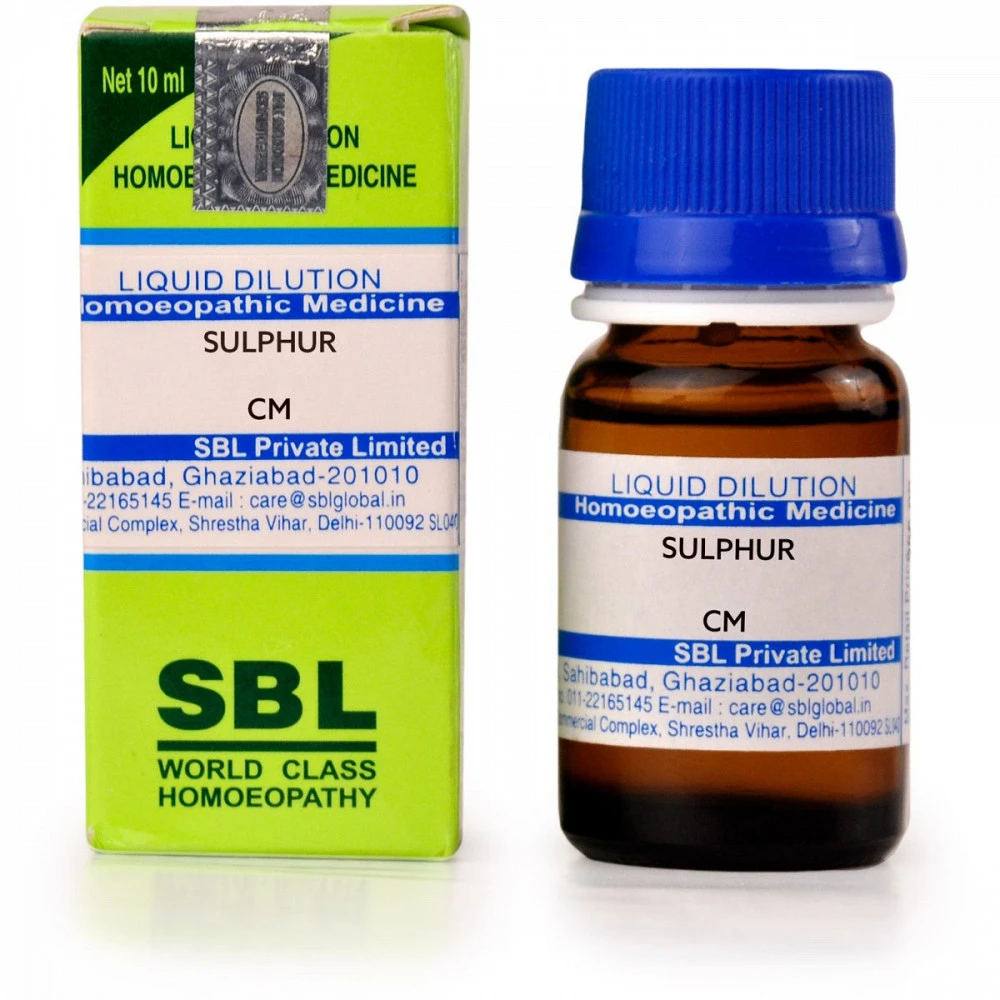 SBL Sulphur CM CH (10ml) SBL Sulphur CM CH (10ml)