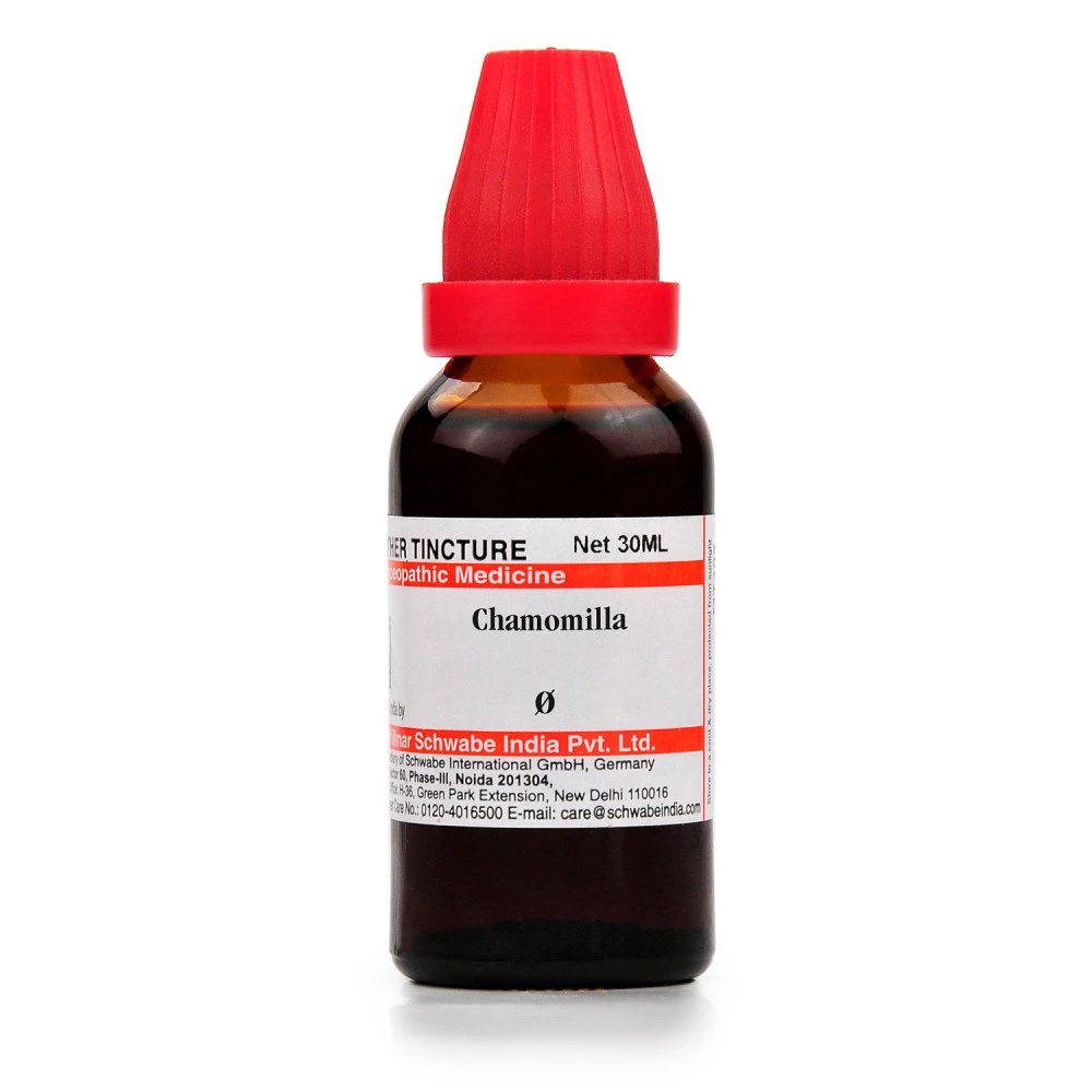 Willmar Schwabe India Chamomilla 1X (Q) (30ml) Willmar Schwabe India Chamomilla 1X (Q) (30ml)