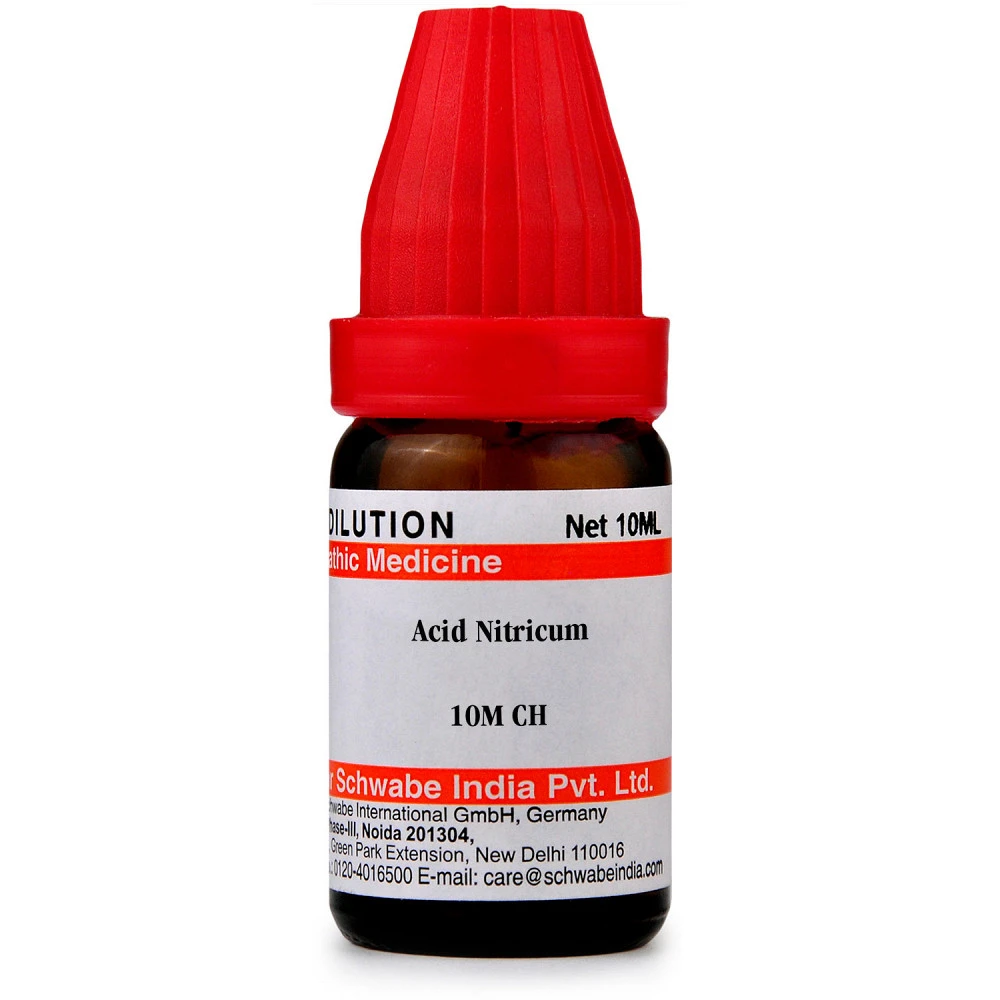 Willmar Schwabe India Acid Nitricum 10M CH (10ml) Willmar Schwabe India Acid Nitricum 10M CH (10ml)