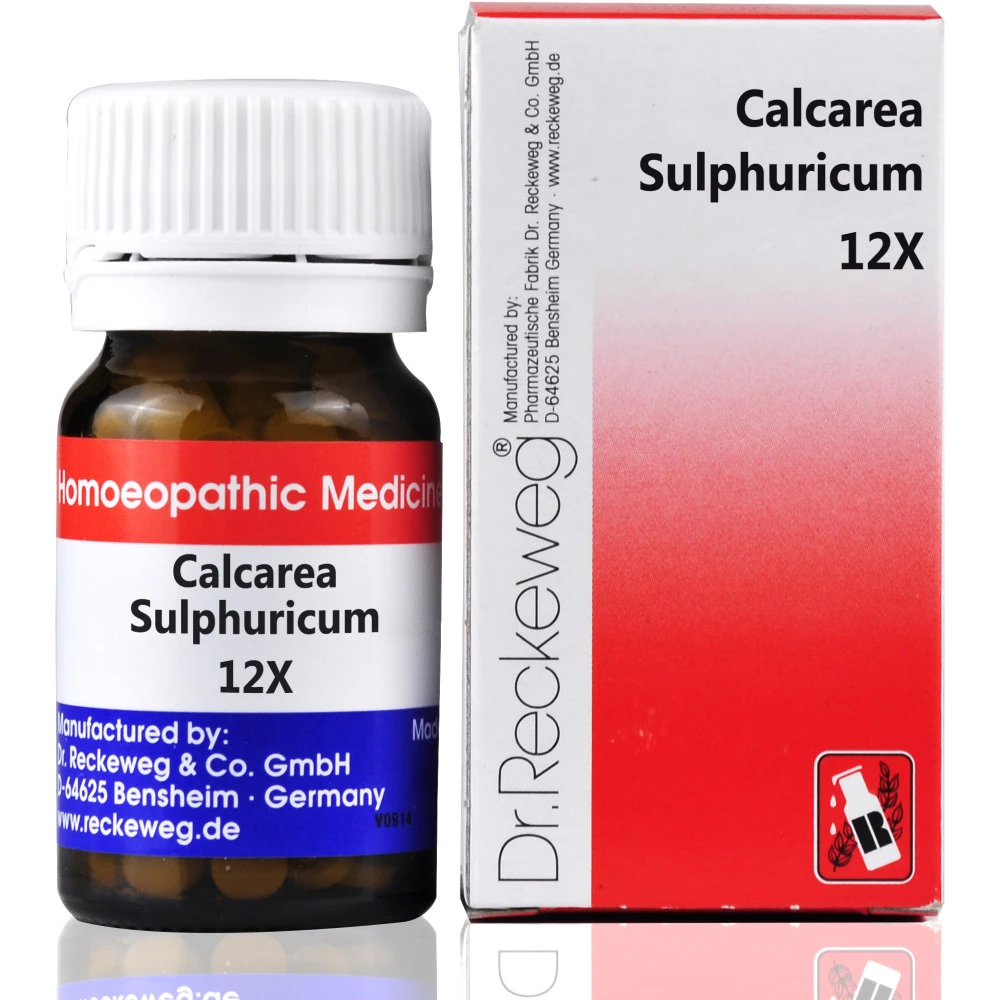 Dr. Reckeweg Calcarea Sulphuricum 12X (20g) Dr. Reckeweg Calcarea Sulphuricum 12X (20g)