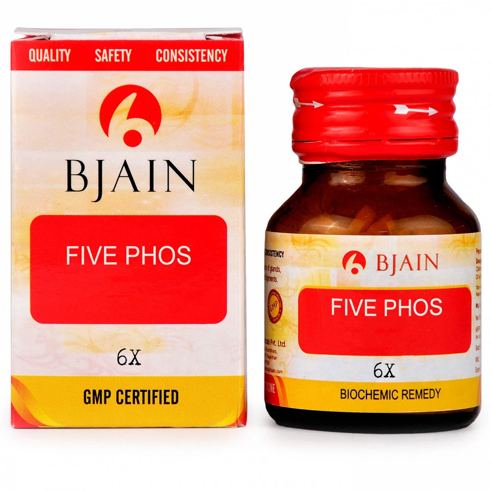 B Jain Five Phos 6X (25g) B Jain Five Phos 6X (25g)