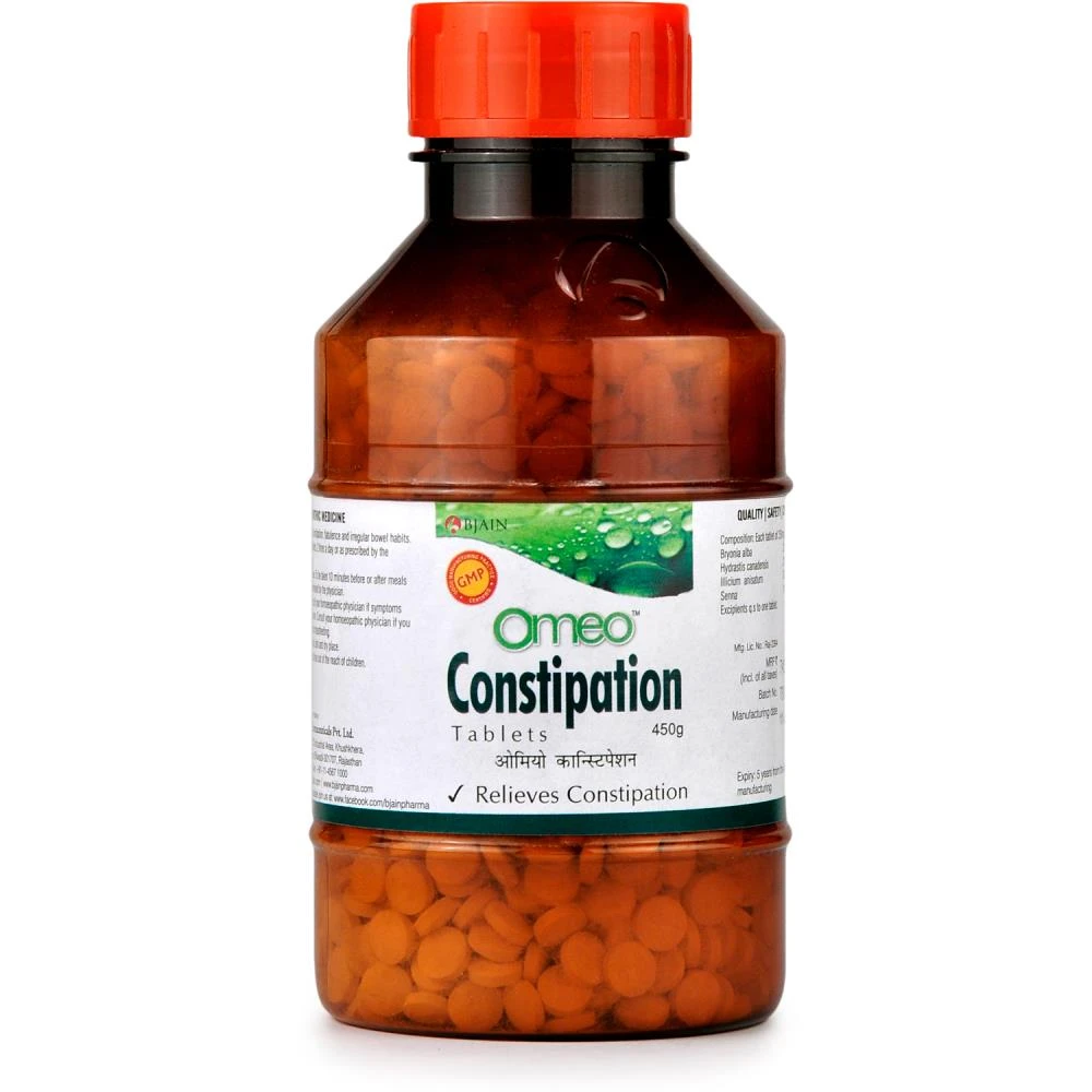 B Jain Omeo Constipation Tablets (450g)